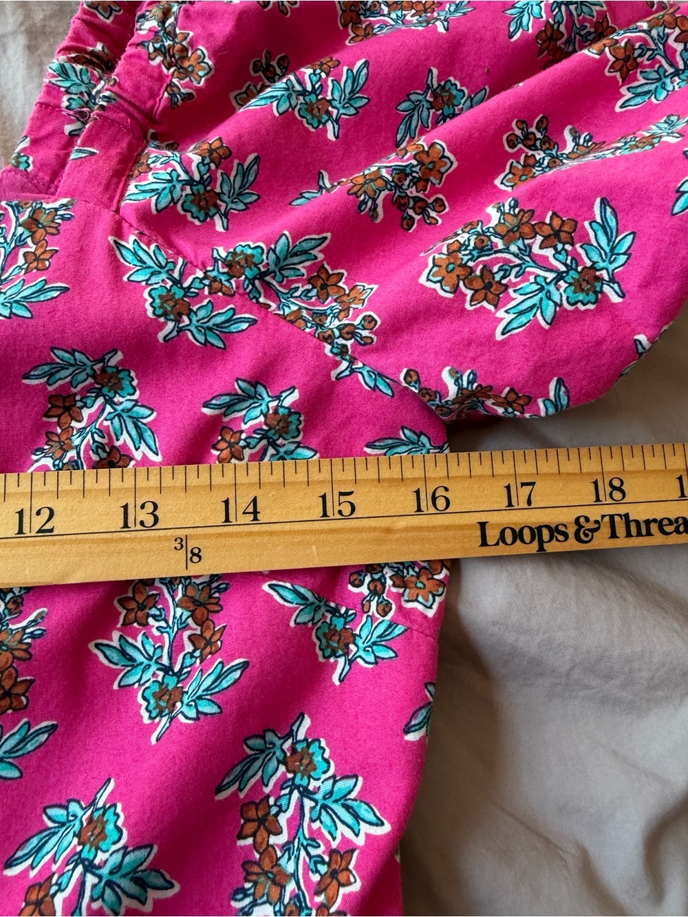 J.Crew Floral Tiered Puff-Sleeve Midi Dress Womens Sz 8 Cottagecore Granny Chic - Picture 7 of 9